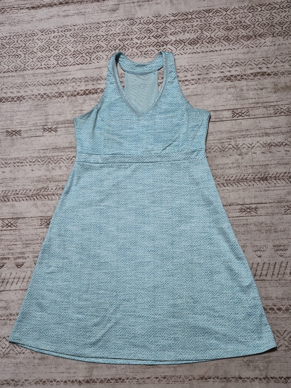 Mondetta Light Blue Racerback Midi Dress